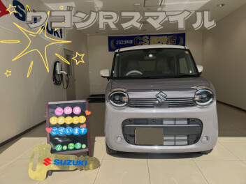 ご納車おめでとうございます！ワゴンＲスマイル☆